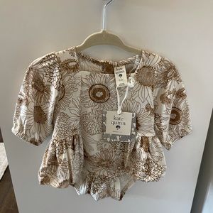 Kate Quinn 0-3 sunflower bubble